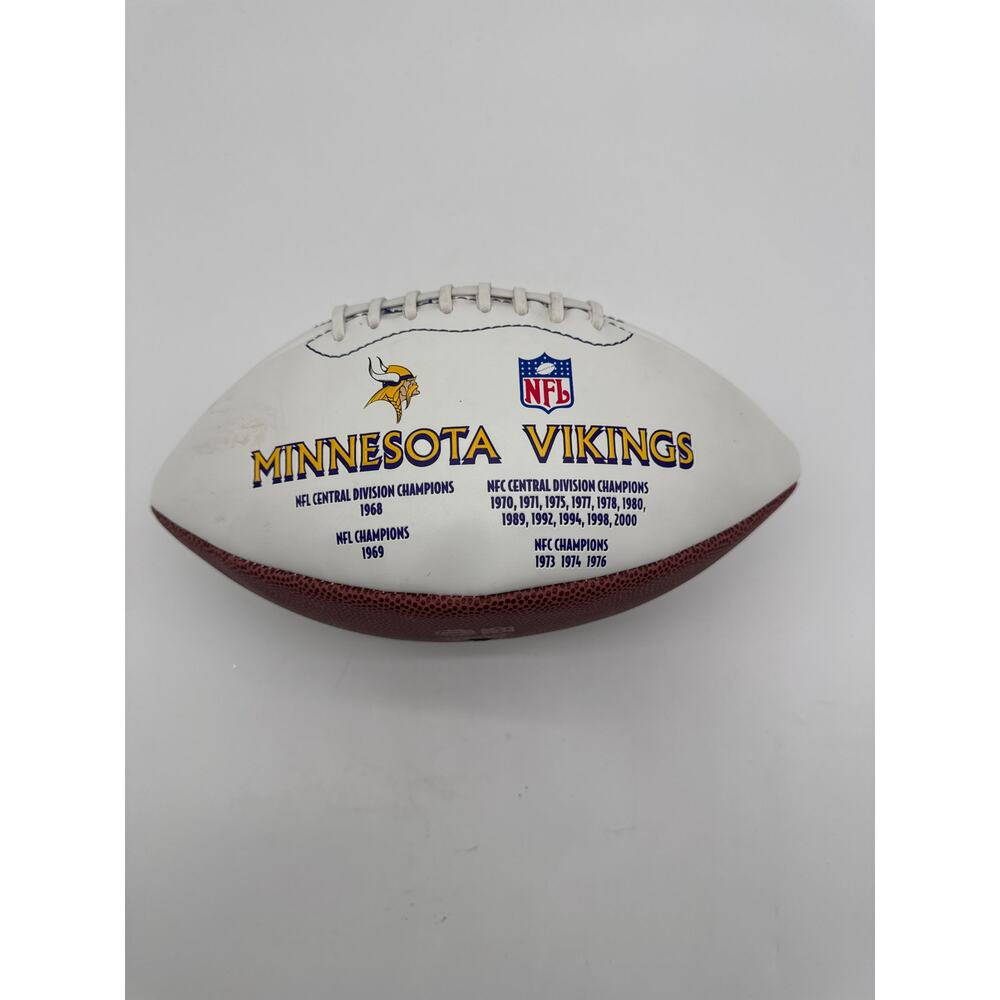 Minnesota Vikings football for autographs